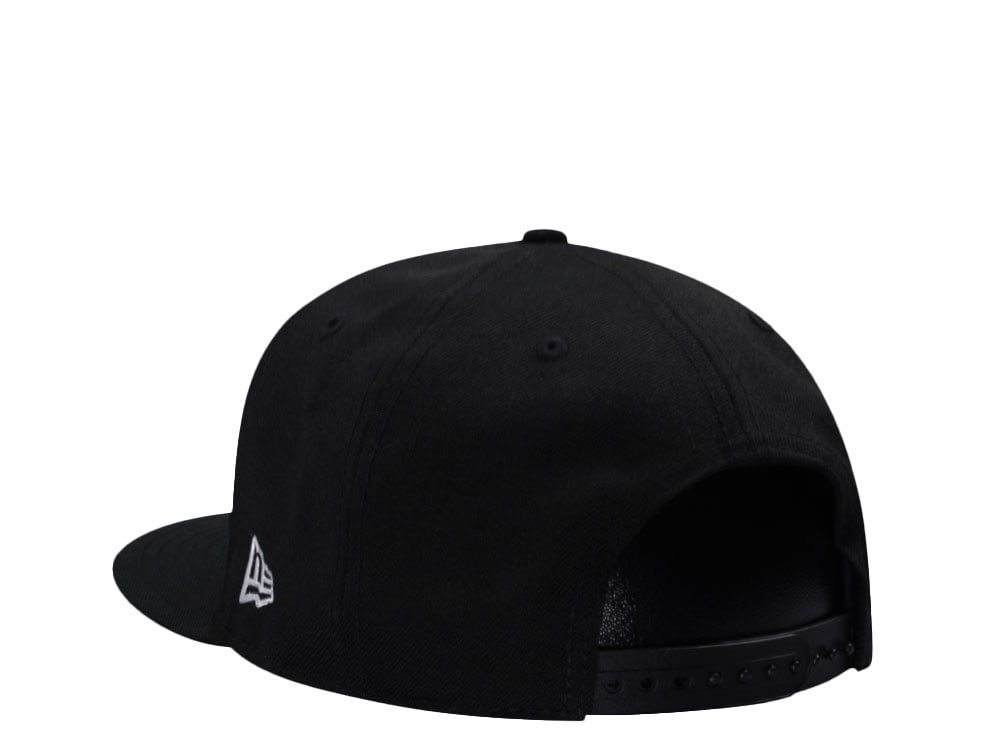 New Era Brooklyn Nets Black Prime Edition 9Fifty Snapback Hat