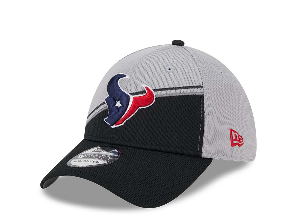 New Era Houston Texans NFL Sideline 2023 39Thirty Stretch Hat
