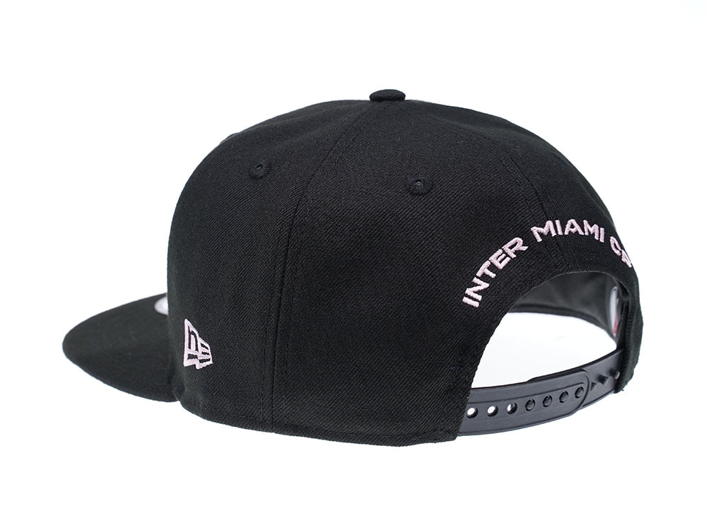 New Era Inter Miami FC Black Edition 9Fifty Snapback Hat