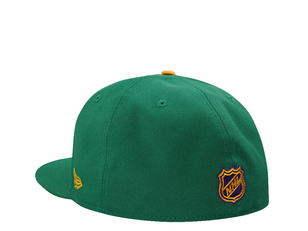New Era Anaheim Ducks Inaugural Season Kelly Green Prime Edition 59Fifty Fitted Hat