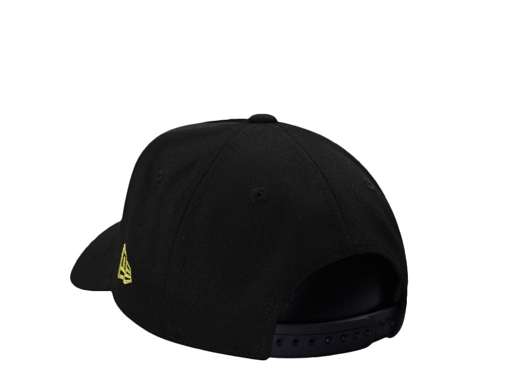 New Era Anaheim Ducks 10th Anniversary Neon Black Prime Edition 9Forty A Frame Snapback Hat