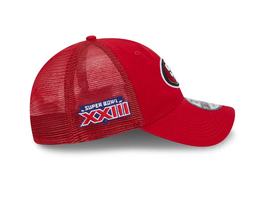 New Era San Francisco 49ers Super Bowl XXIII Trucker Edition 9Twenty Snapback Hat