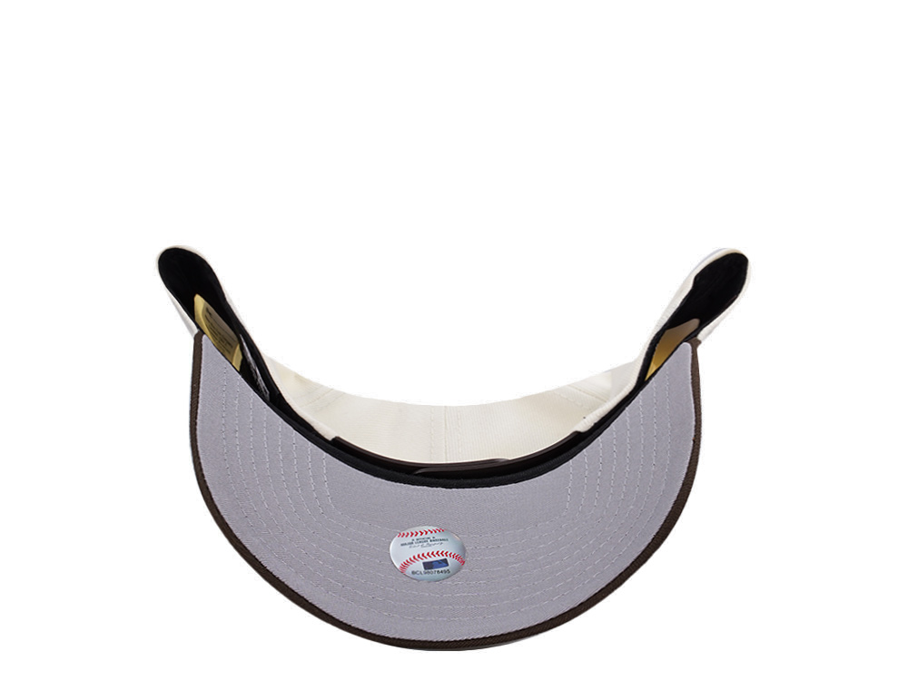 New Era Los Angeles Dodgers World Series Champions 2025 Chrome Two Tone Edition 9Forty A Frame Snapback Hat