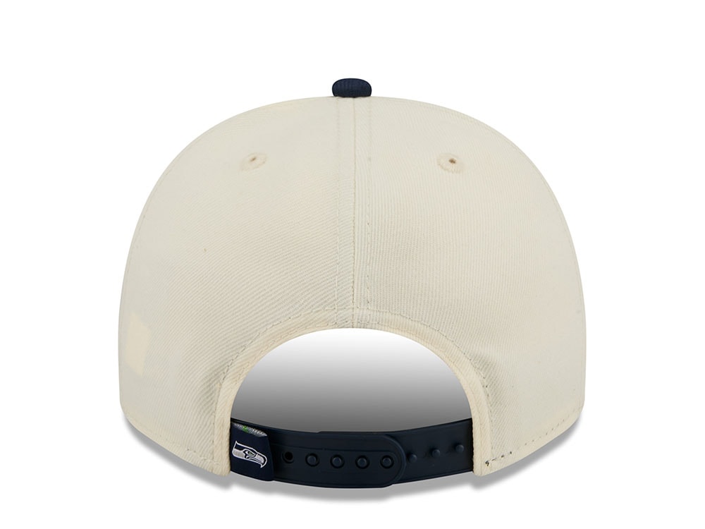 New Era Seattle Seahawks 1976 Classic Chrome Edition 9Fifty A Frame Snapback Hat