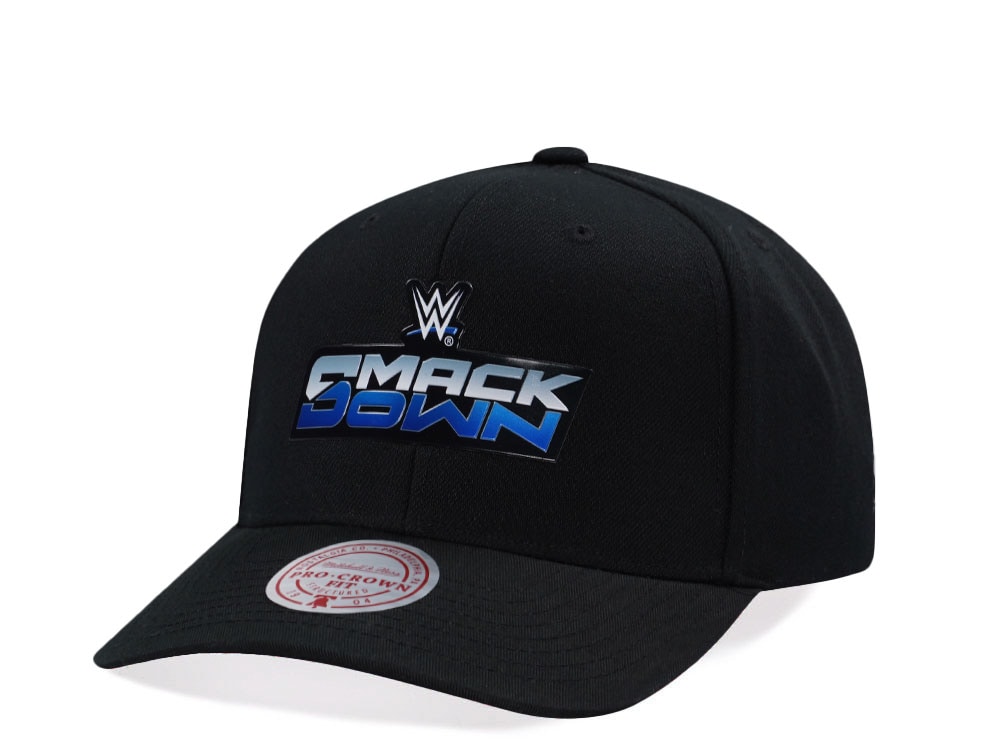 Mitchell & Ness Wrestlemania WWE Smack Down Pro Crown Snapback Hat