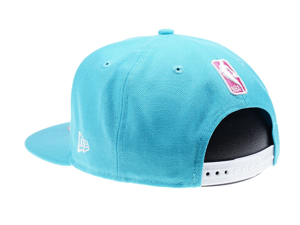 New Era Miami Heat Vice Edition Light Blue 9Fifty Snapback Hat
