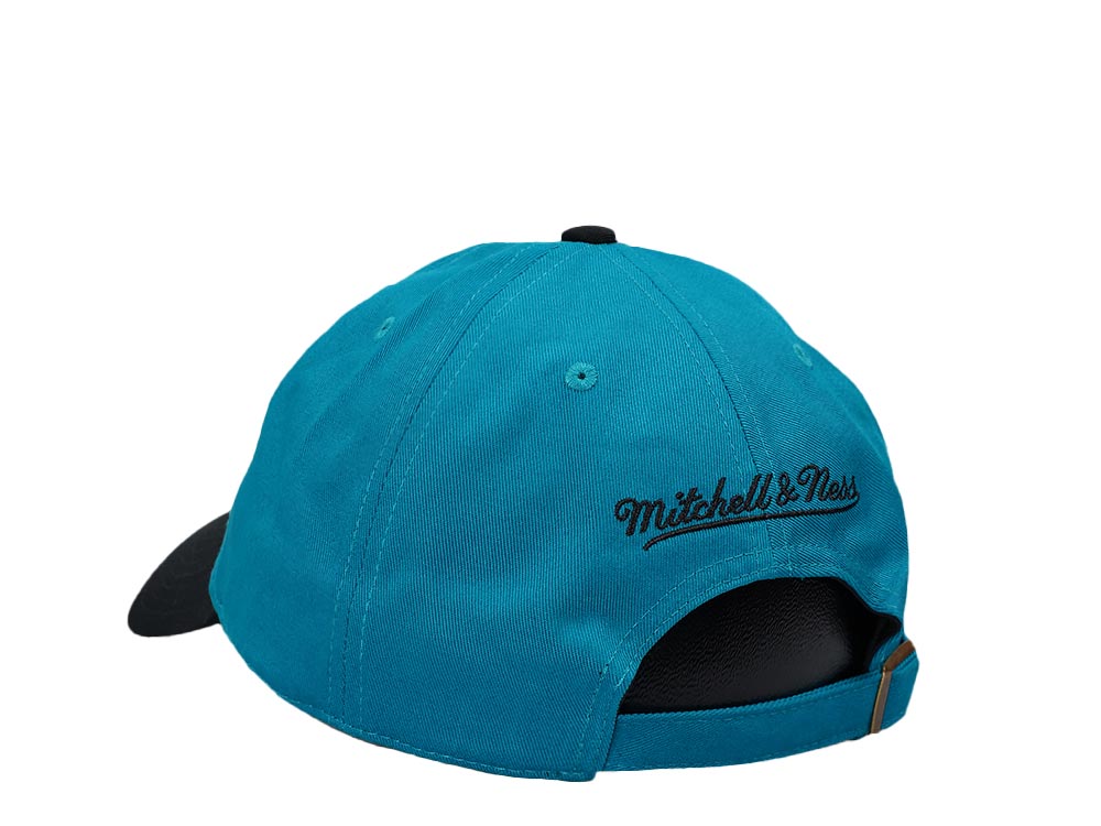 Mitchell & Ness Detroit Pistons Team Two Tone 2.0 Hardwood Classic Dad Strapback Hat