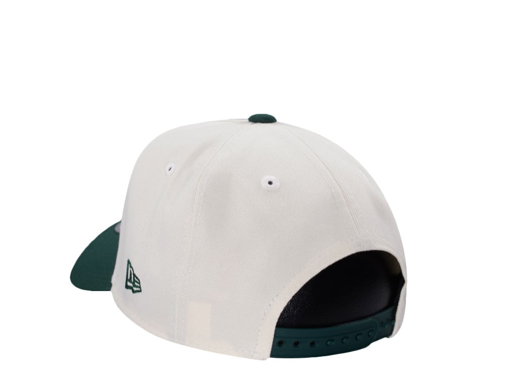 New Era Oakland Athletics Baseball Club Chrome Two Tone Edition 9Forty A Frame Snapback Hat
