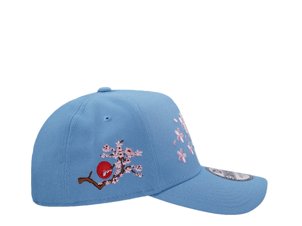 New Era Los Angeles Dodgers Sakura Sky Blue Prime Edition 9Forty A Frame Snapback Hat