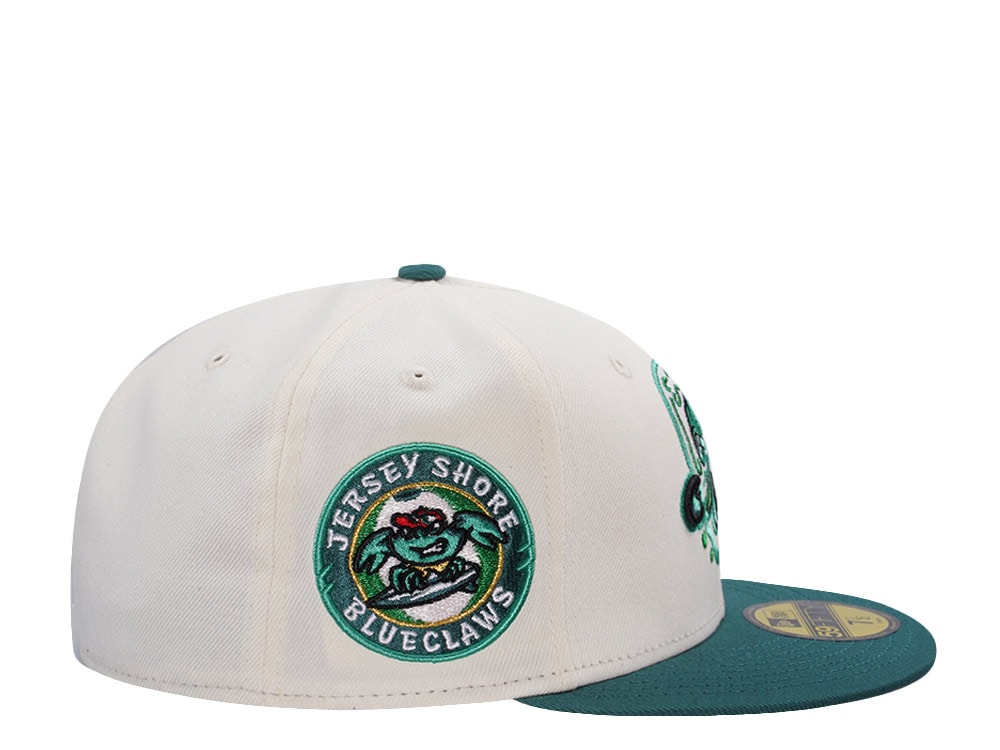 New Era Lakewood Blueclaws Copa Metallic Chrome Two Tone Edition 59Fifty Fitted Hat