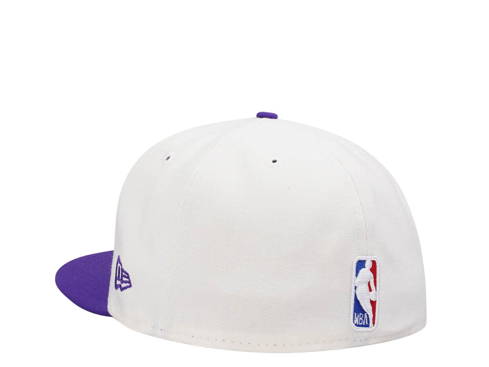 New Era Utah Jazz Chrome Purple Two Tone Edition 59Fifty Fitted Hat