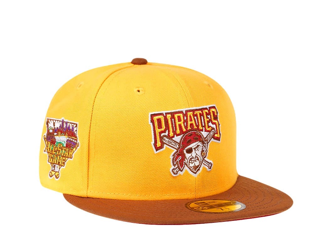 New Era Pittsburgh Pirates All Star Game 2006 Bourbon Two Tone Edition 59Fifty Fitted Hat