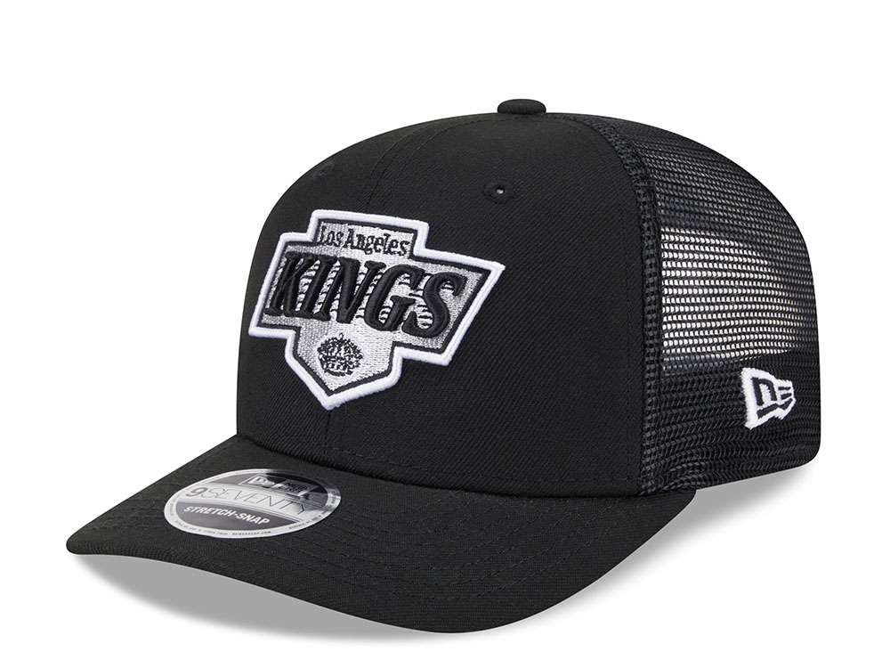 New Era Los Angeles Kings Black Edition 9Seventy Trucker Snapback Hat