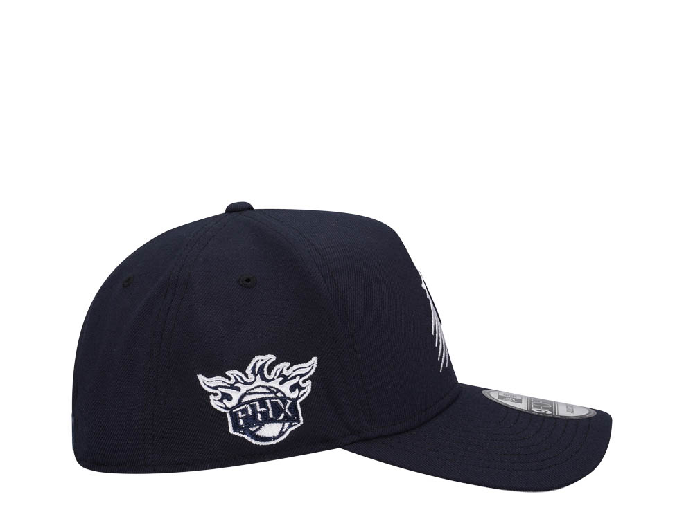 New Era Phoenix Suns C Dub Navy 9Forty A Frame Snapback Hat