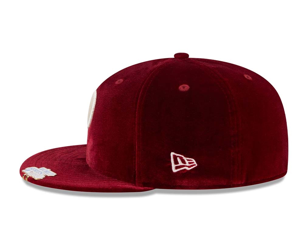 New Era Philadelphia Phillies World Series 1980 Velvet 59Fifty Fitted Hat
