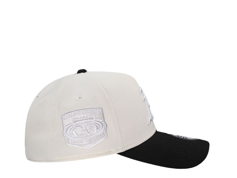 New Era Oakland Athletics Coliseum White Out Pink Two Tone Edition 9Forty A Frame Snapback Hat