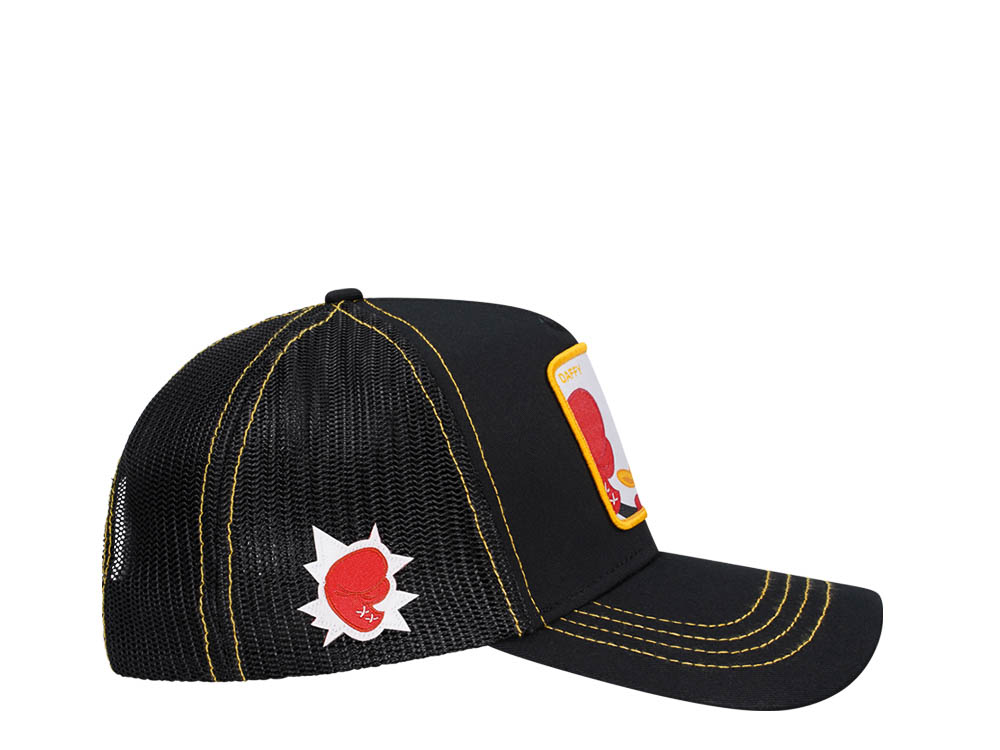 Capslab Looney Tunes Daffy Black Trucker Snapback Hat