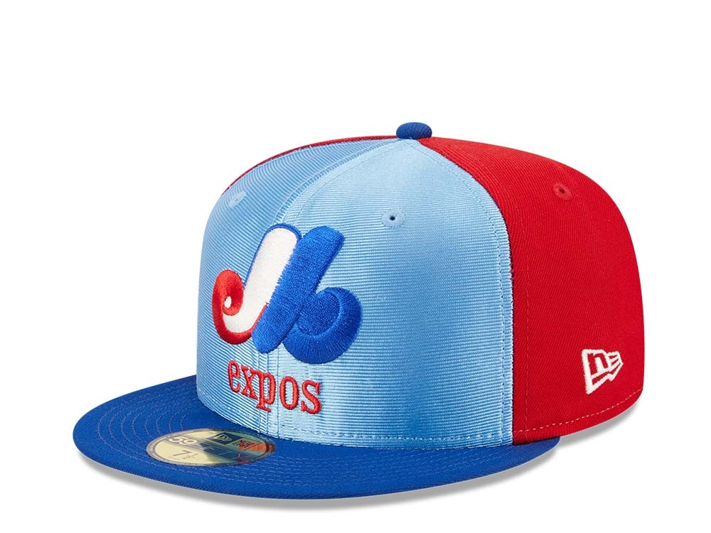 New Era Montreal Expos All Star Game 1982 Powder Blues Sky Throwback Edition 59Fifty Fitted Hat