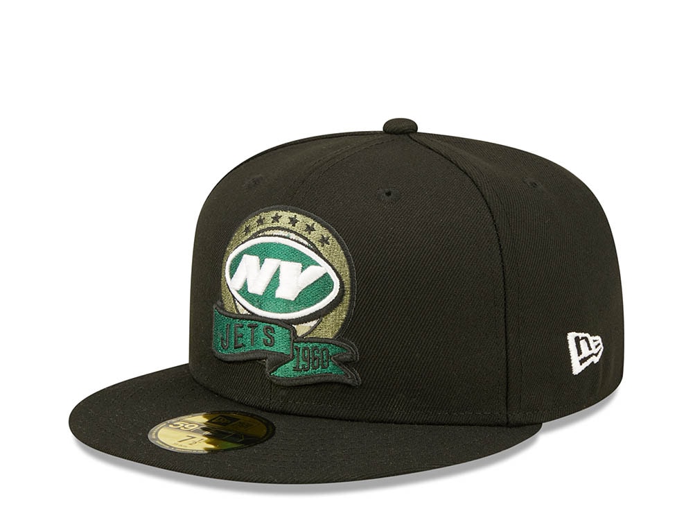 New Era New York Jets Salute to Service 2022 Fitted 59Fifty Hat