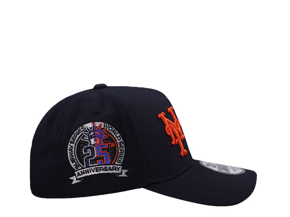 New Era New York Yankees New York Mets Navy Prime Edition 9Forty A Frame Snapback Hat