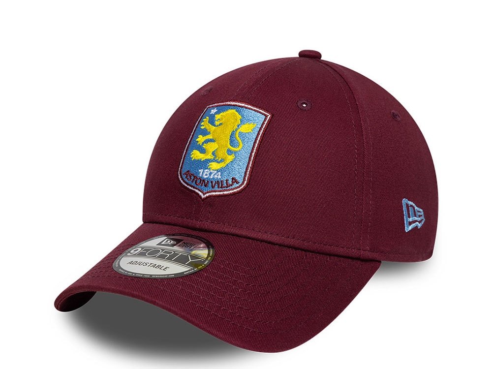 New Era Aston Villa Fc Maroon 9Forty Snapback Hat