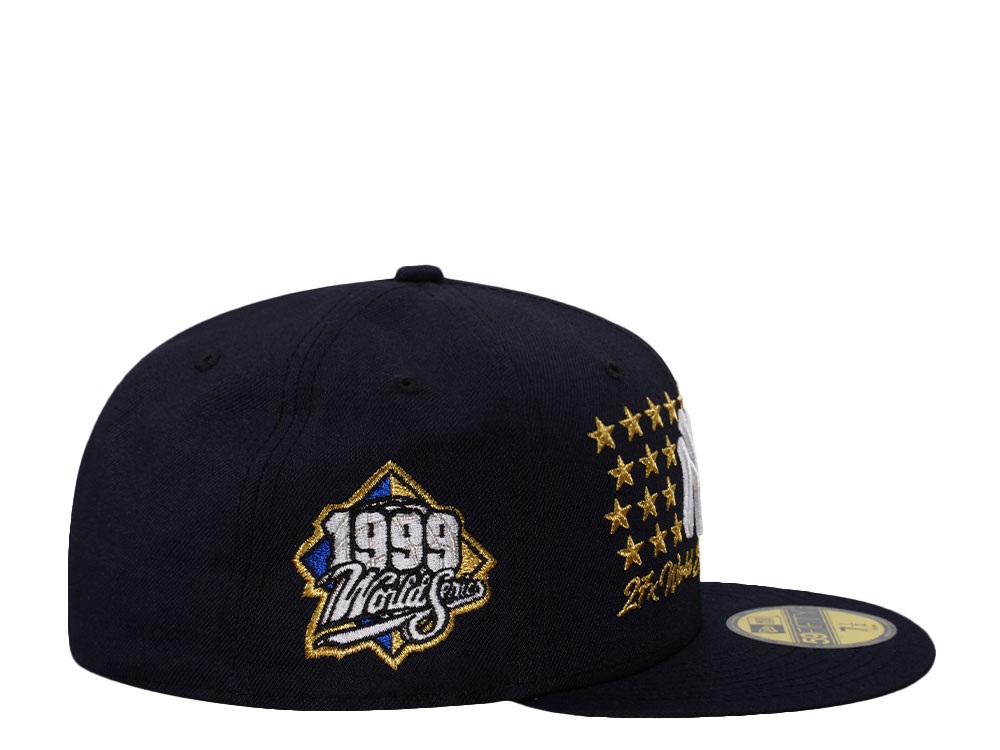 New Era New York Yankees World Series 1999 Navy Prime Edition 59Fifty Fitted Hat