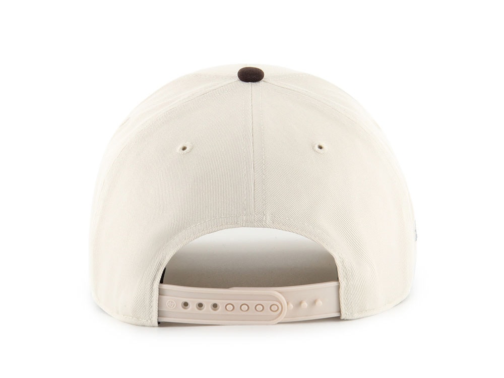 47Brand Oakland Athletics Cooperstown Bone Edition MVP Snapback Hat