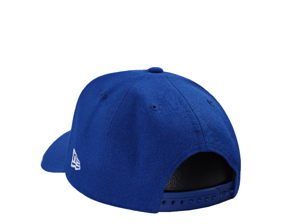 New Era Los Angeles Dodgers World Series 2025 Tribal Blue Prime Edition 9Forty A Frame Snapback Hat