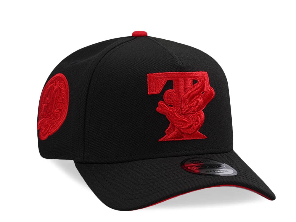 New Era Toronto Blue Jays 30th Anniversary Black Prime Edition 9Forty A Frame Snapback Hat