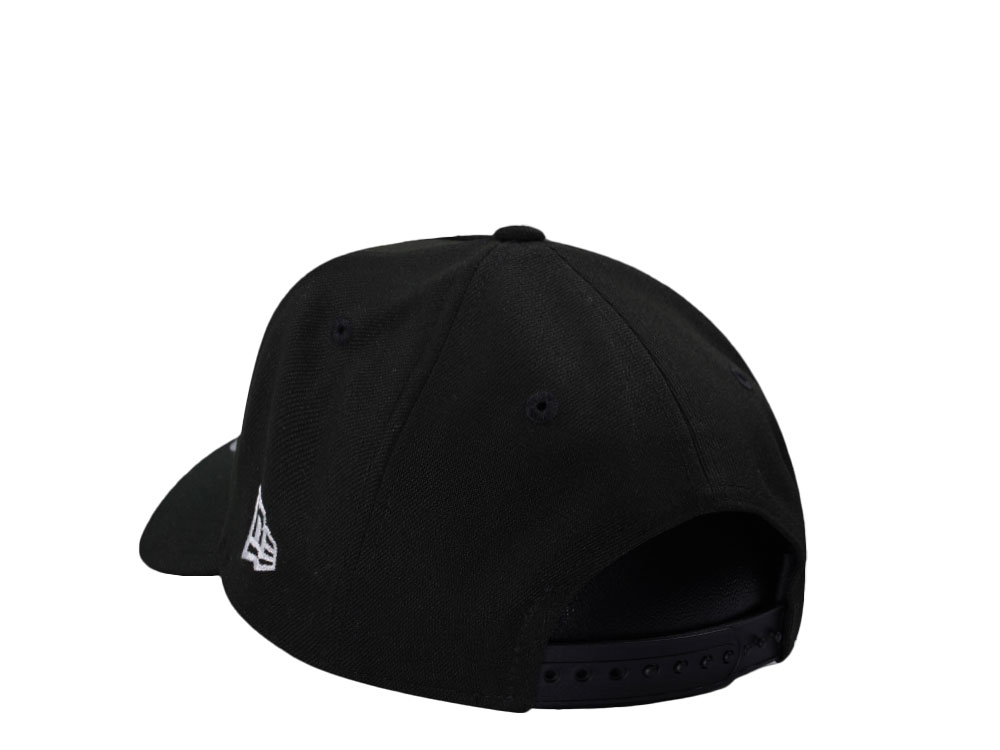 New Era New Era Pittsburgh Penguins 25th Anniversary Black Edition 9Forty A Frame Snapback Hat