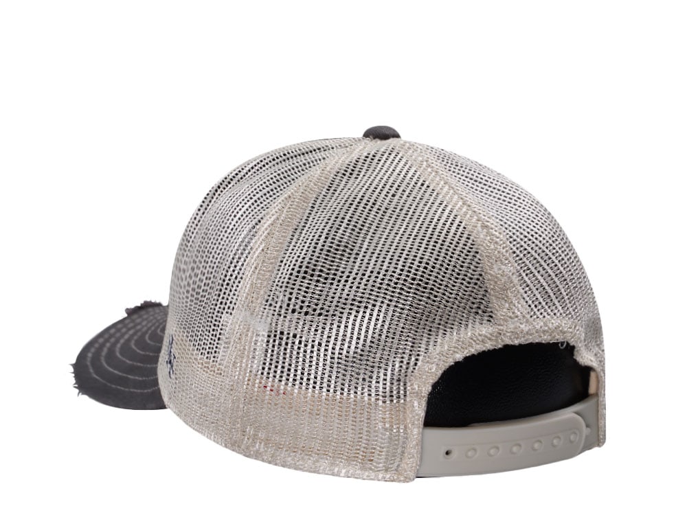 American Needle Miller High Life Charcoal Orville Edition Trucker Snapback Hat