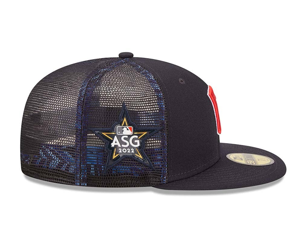 New Era Cleveland Guardians All Star Game 2022 Workout Trucker 59Fifty Fitted Hat