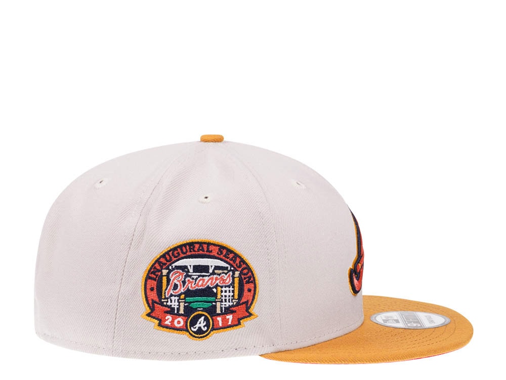 New Era Atlanta Braves Inaugural Season 2017 Two Tone Edition 9Fifty Snapback Hat
