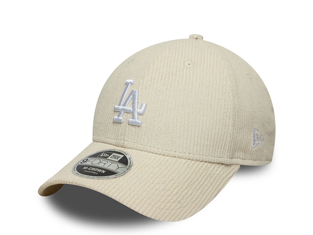 New Era Los Angeles Dodgers White Cord 9Forty M Crown Snapback Hat