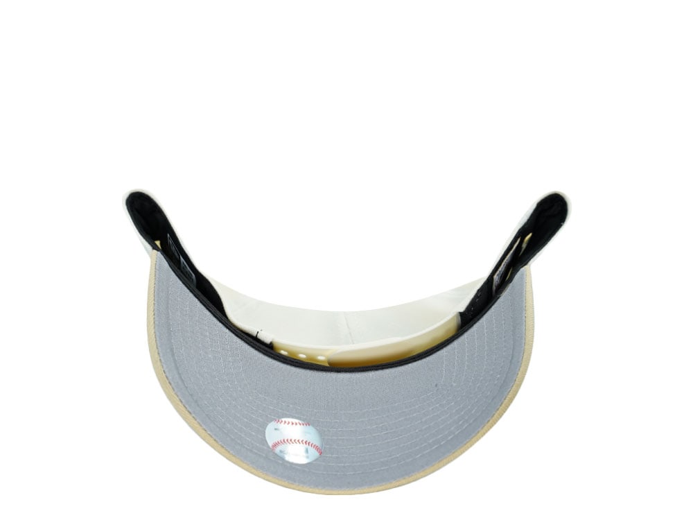 New Era Los Angeles Dodgers 60th Anniversary Sneaky Chrome Two Tone Edition 9Forty A Frame Snapback Hat
