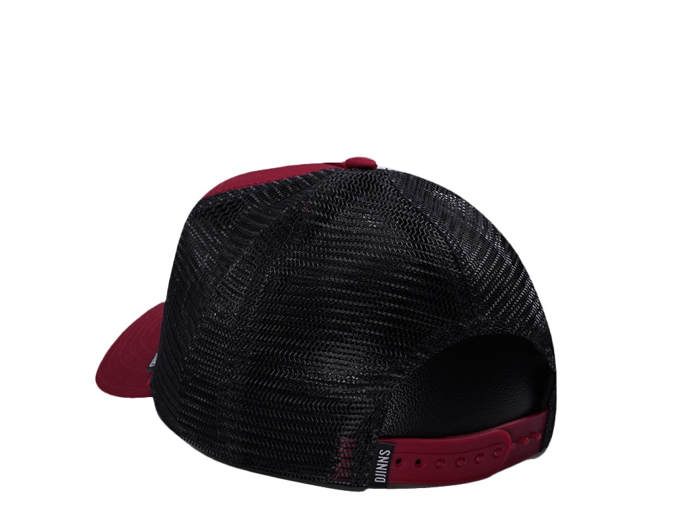 Djinns HFT OctoGrape Maroon Trucker Snapback Hat