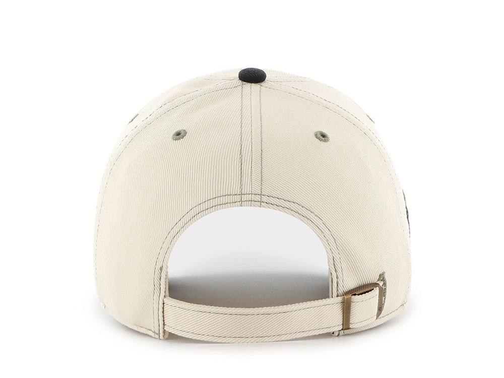 47 Brand New York Yankees Keepsake White Clean Up Strapback Hat