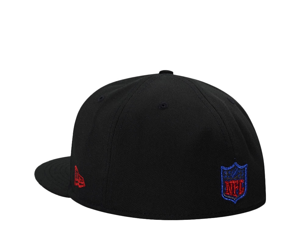 New Era Houston Texans Battle Red Black Metallic Edition 59Fifty Fitted Hat