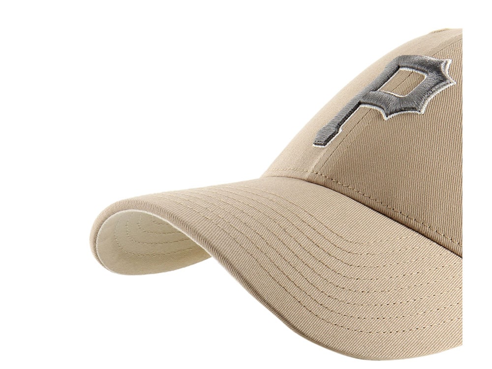 47Brand Pittsburgh Pirates Khaki Branson Edition Trucker MVP Snapback Hat