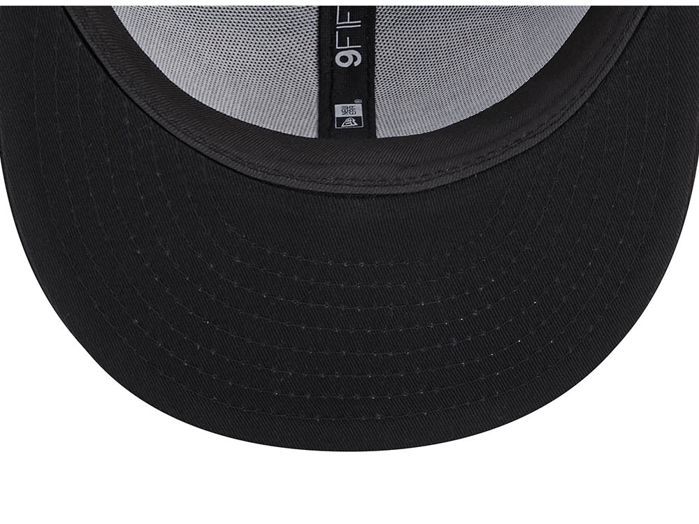 New Era Chicago Bulls Seasonal Infill Black Edition 9Fifty Snapback Hat