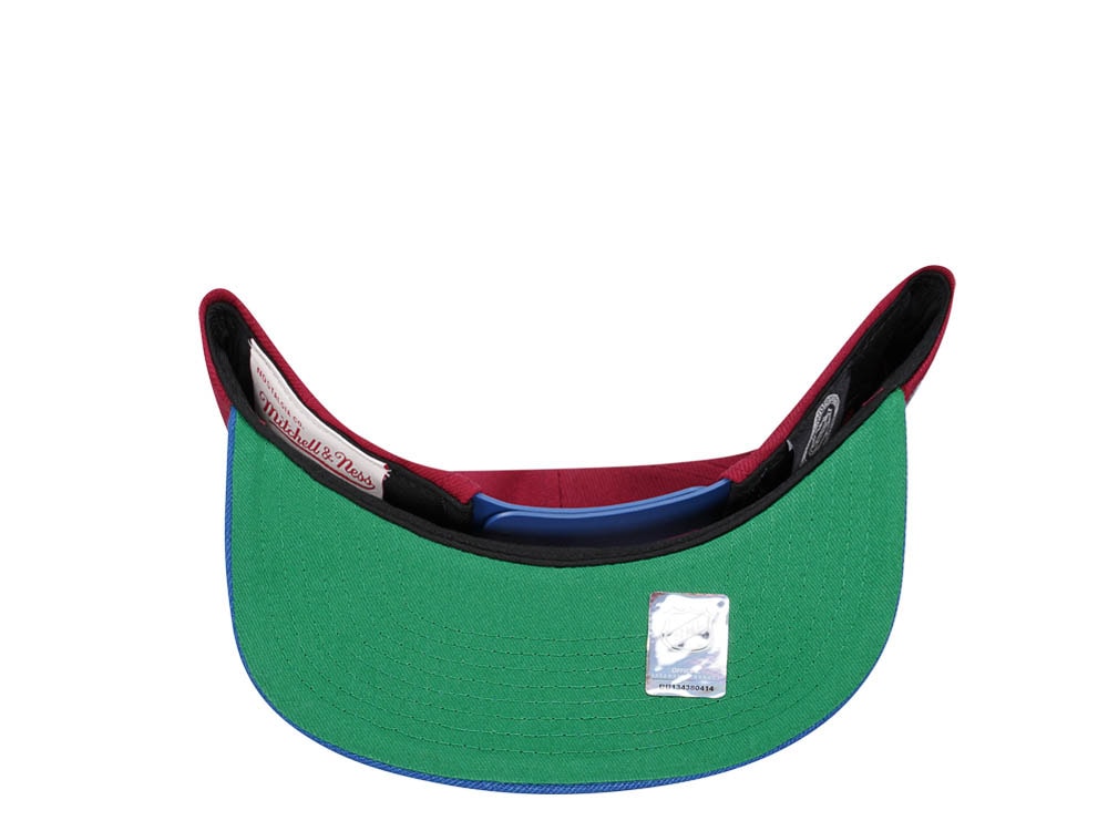 Mitchell & Ness Colorado Avalanche Vintage Script Snapback Hat