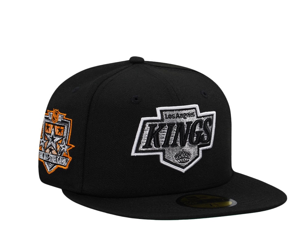 New Era Los Angeles Kings All Star Game 2002 Black Throwback Edition 59Fifty Fitted Hat
