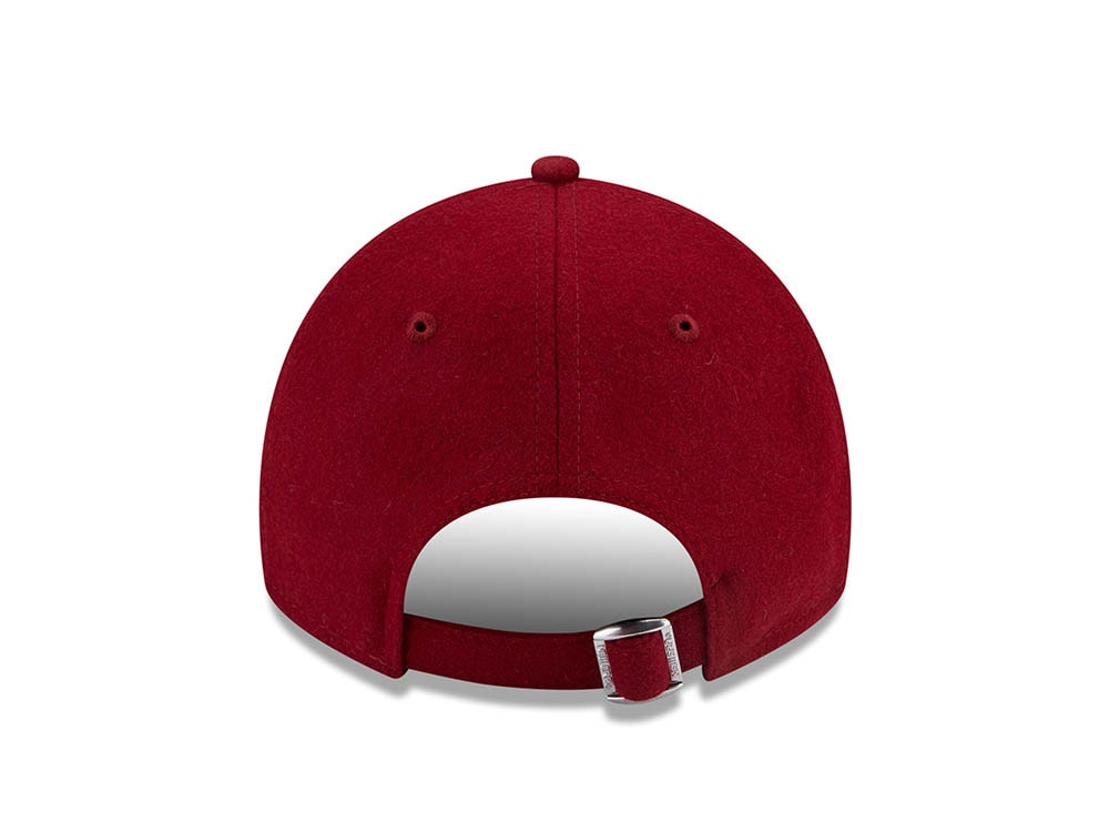 New Era Melton New York Est. 1920 Red 9Twenty Strapback Hat