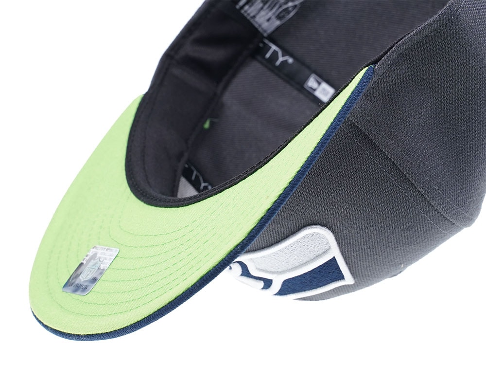 New Era Seattle Seahawks Blue and Grey Edition 9Fifty Snapback Hat