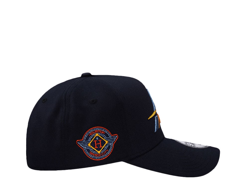 New Era Houston Astros Space City Navy Prime Edition 9Forty A Frame Snapback Hat