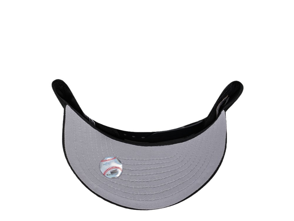 New Era Oakland Athletics Black Silver 9Fifty A Frame Snapback Hat