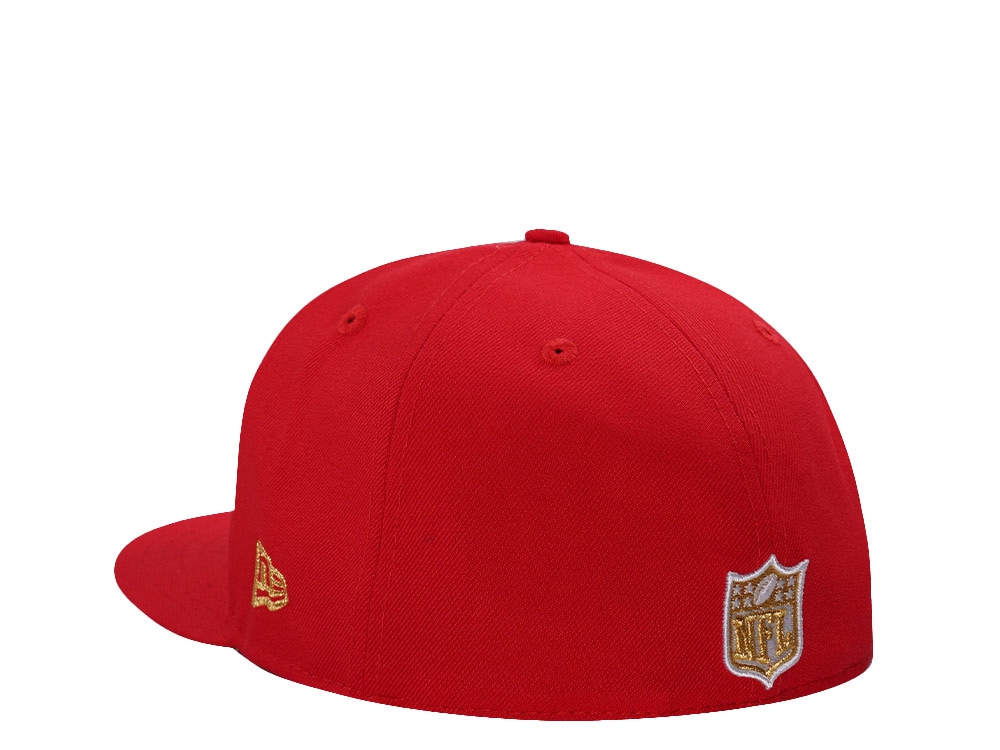 New Era New England Patriots Super Bowl XXXVI Red Prime Edition 59Fifty Fitted Hat