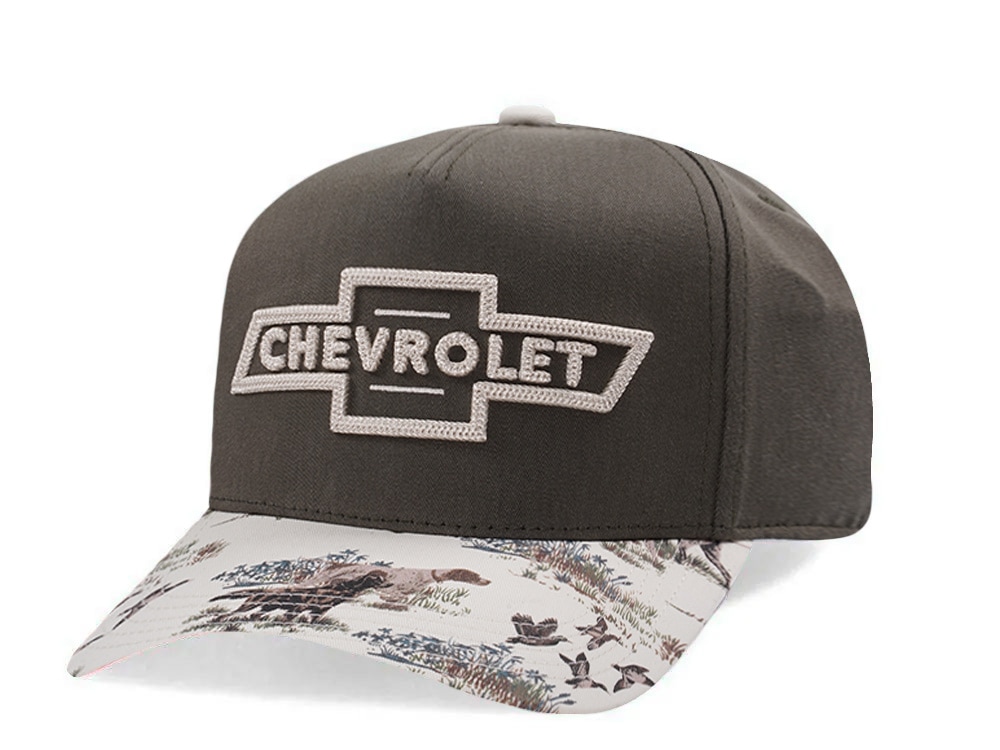American Needle Chevrolet Buckhorn Brick Two Tone Edition Snapback Hat