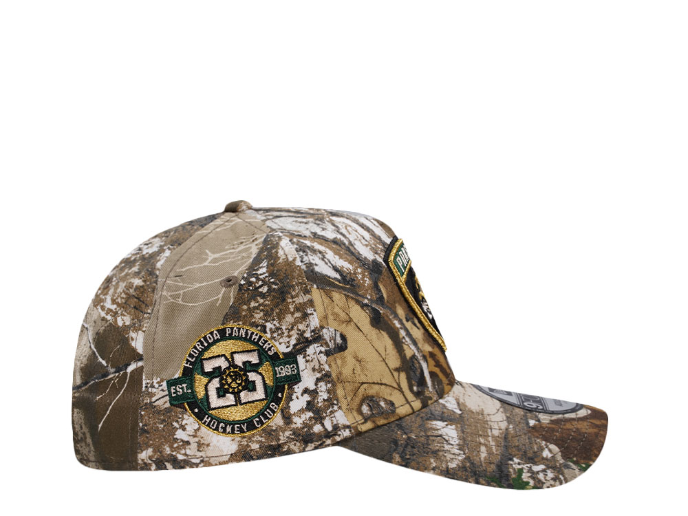 New Era Florida Panthers 25th Anniversary Realtree Prime Edition 9Forty A Frame Snapback Hat