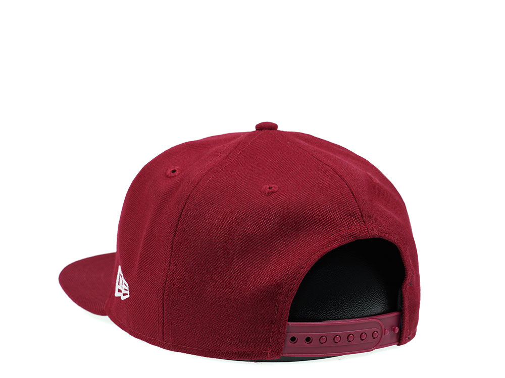 New Era Los Angeles Dodgers Skull Edition Red 9Fifty Snapback Hat